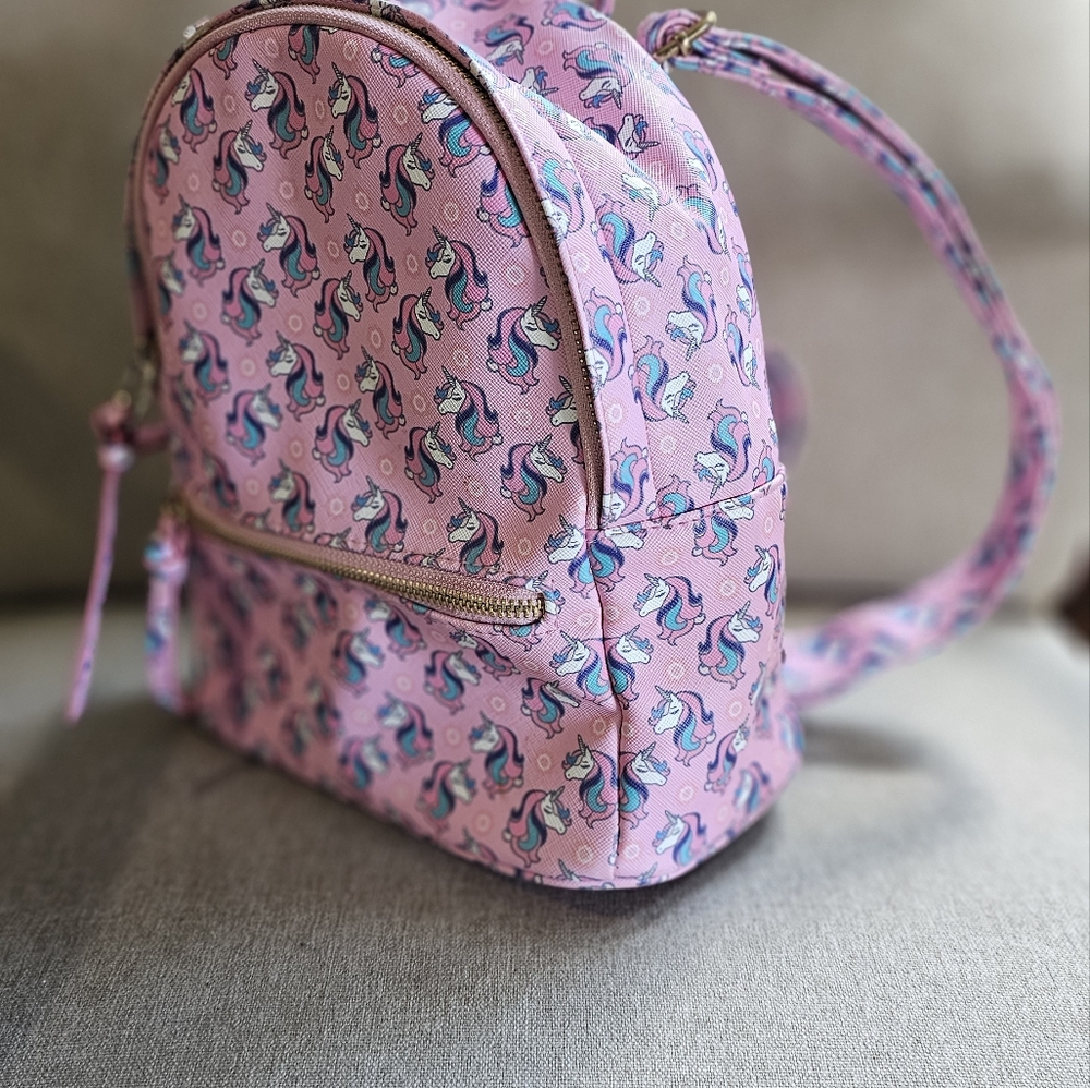 Under One Sky Rainbow Unicorn Mini Backpack
